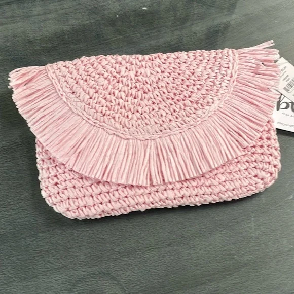 Beyond the Beach Raffia clutch - Picture 2 of 14